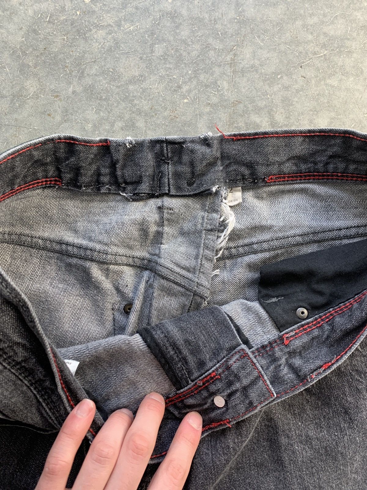 Sean John × Southpole × Vintage Crazy Vintage Y2K Sean John Baggy Jeans Skater Grunge Size US 34 / EU 50 - 4 Thumbnail
