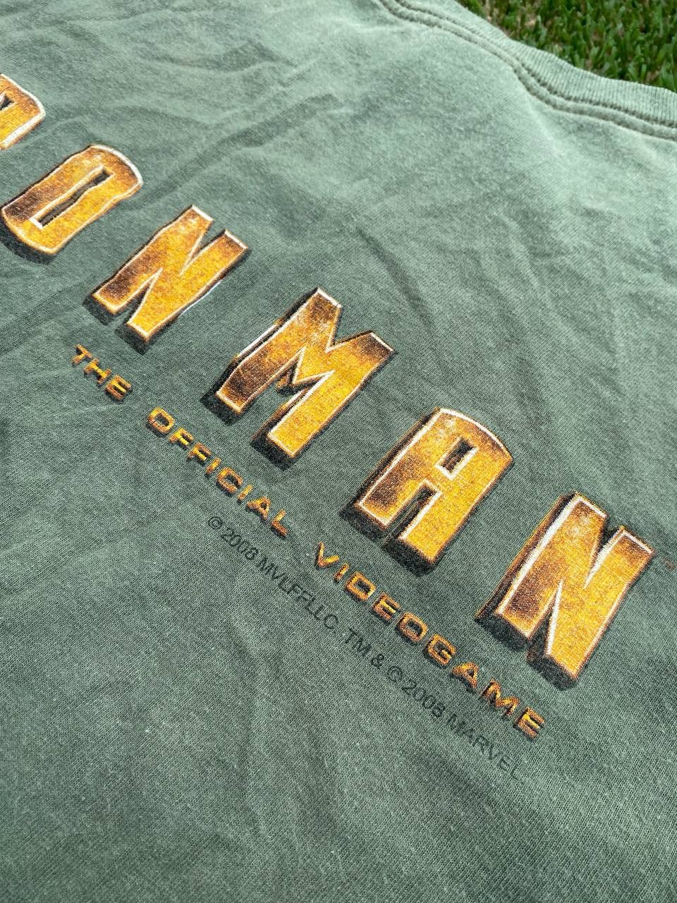 Band Tees × Marvel Comics × Vintage Vintage 2008 Iron Man Sega Promo Tee Official Videogame Size US L / EU 52-54 / 3 - 5 Thumbnail