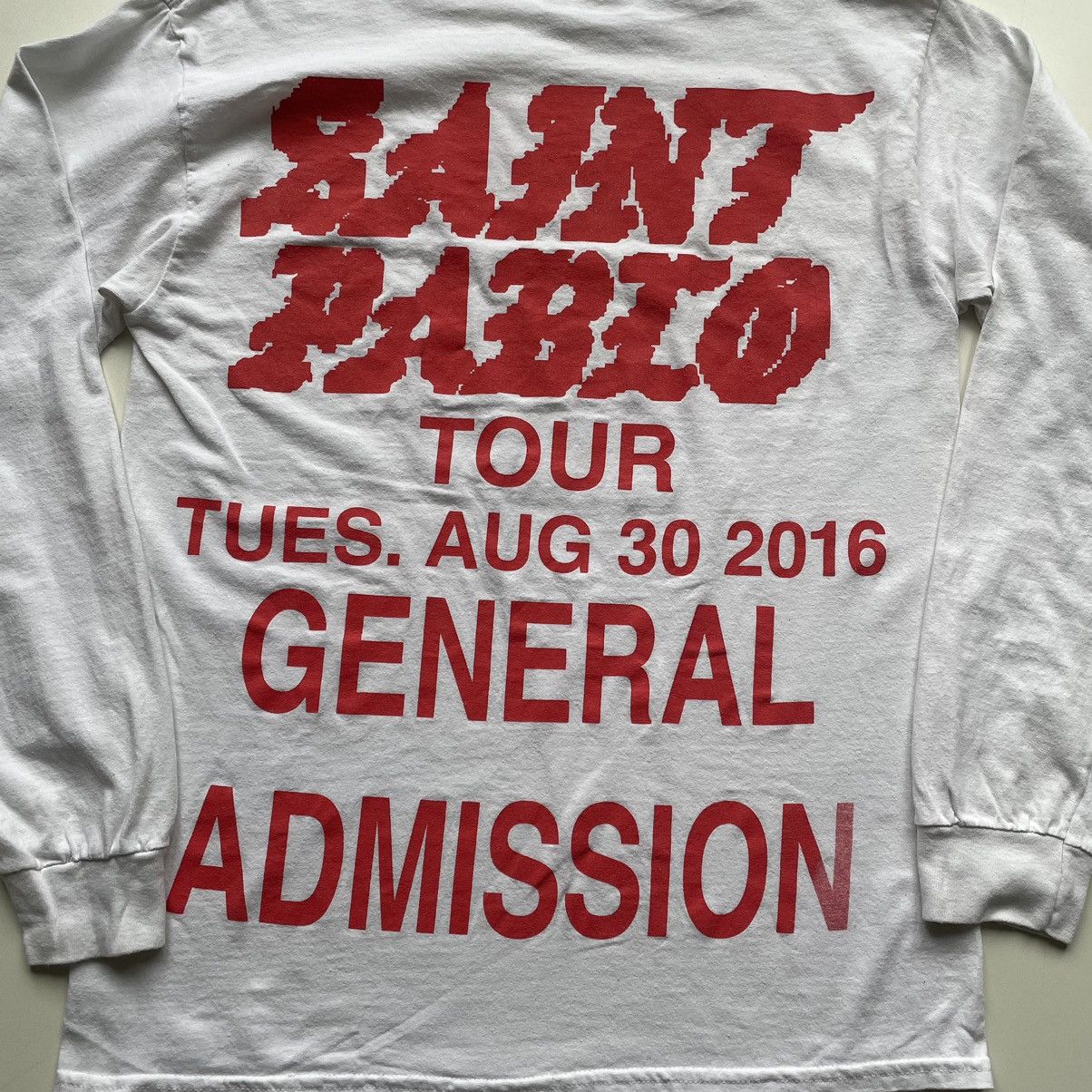 Kanye West Vintage Kanye West Saint Pablo Tour Long Sleeve Shirt Medium Size US M / EU 48-50 / 2 - 2 Thumbnail
