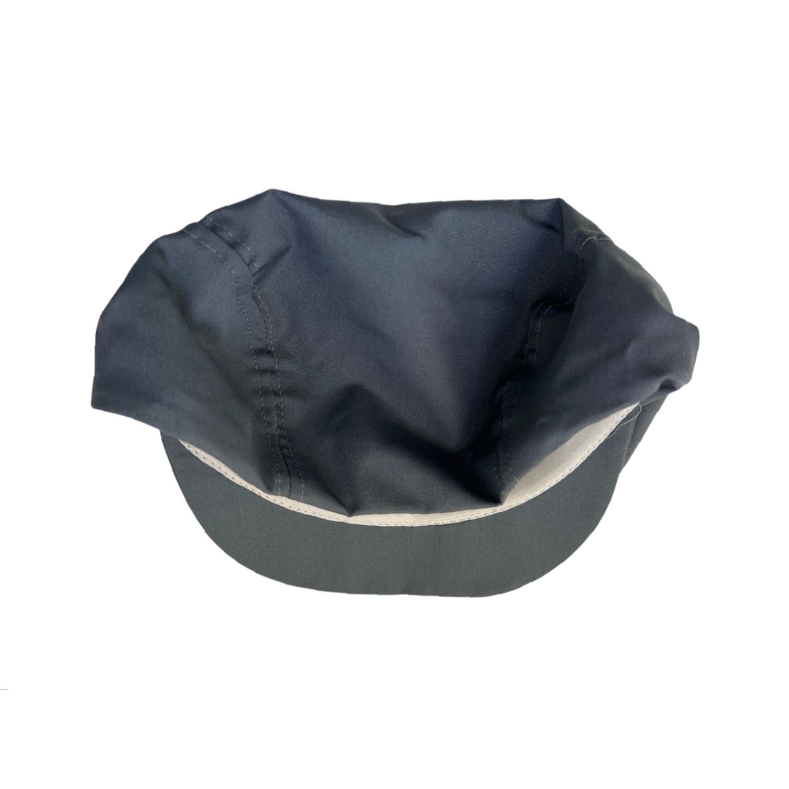 Vintage VINTAGE flat cap hat Men XL Gray 90s deadstock NWOT made in USA Cabbie drivers snap on bill Mens Size ONE SIZE - 3 Thumbnail