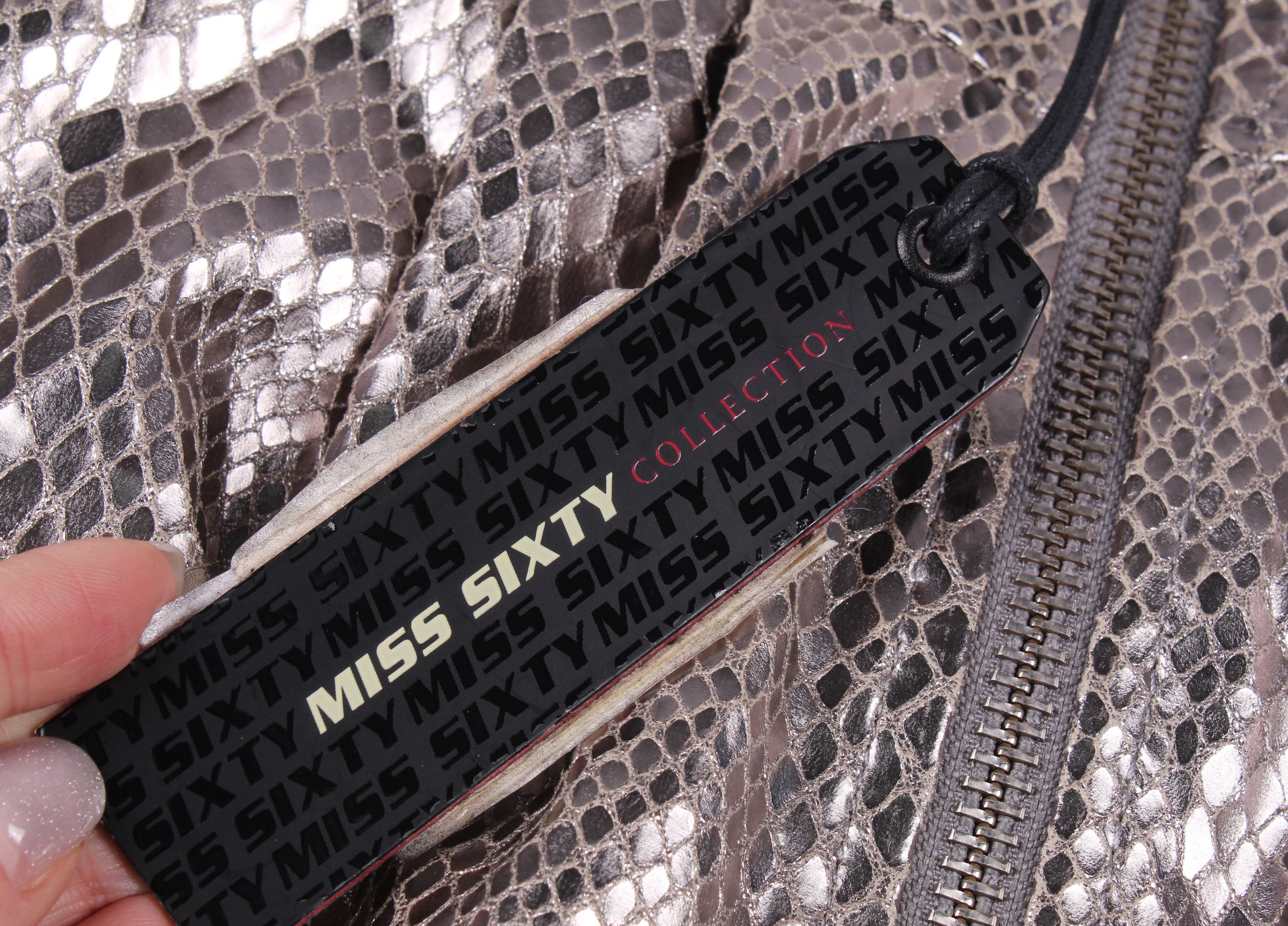 Miss Sixty × Vintage Miss Sixty Y2K Sparkle Full Zip Jacket Size S / US 4 / IT 40 - 5 Thumbnail