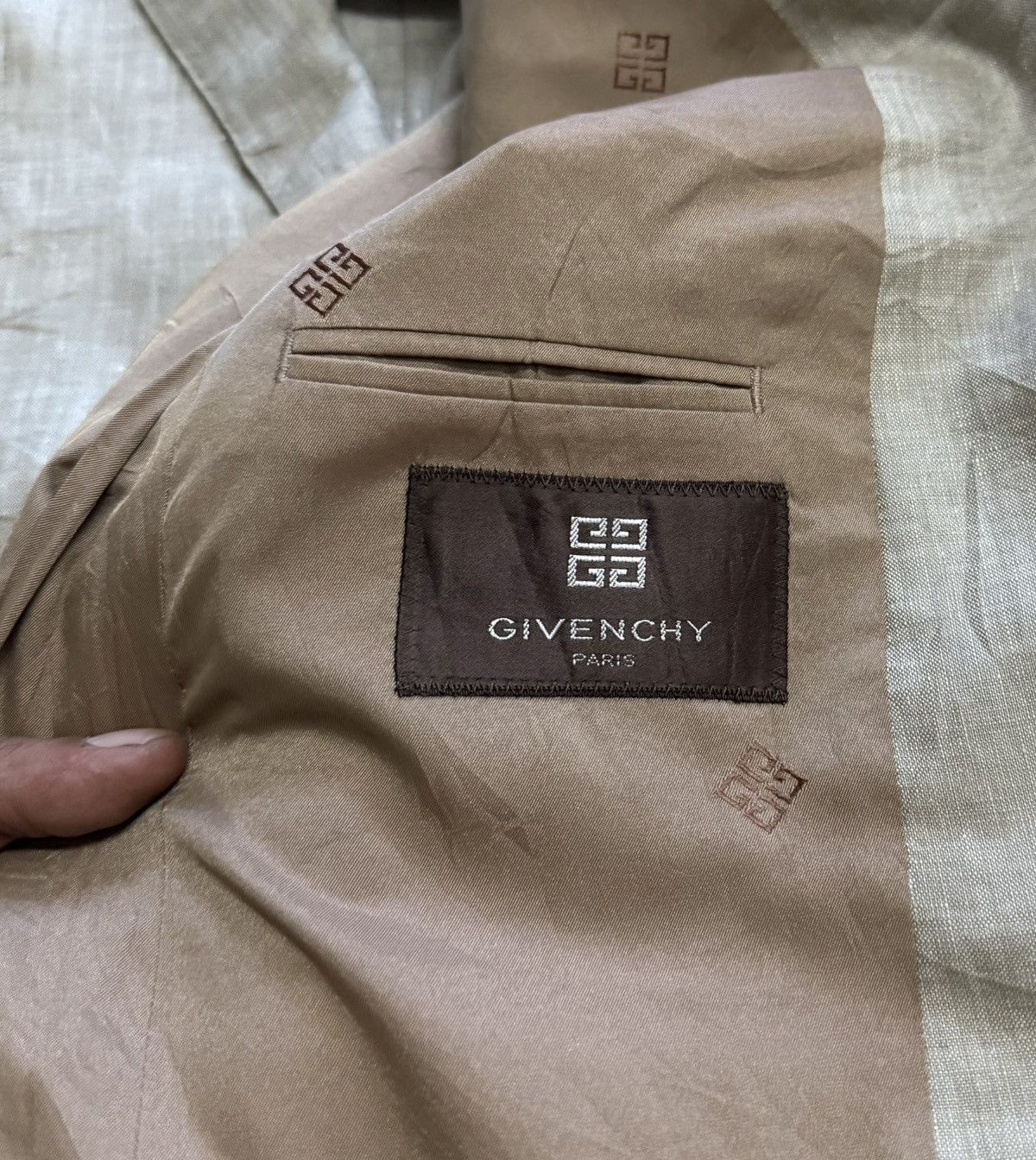 Givenchy GIVENCHY Blazers Vintage Size 36S - 6 Thumbnail