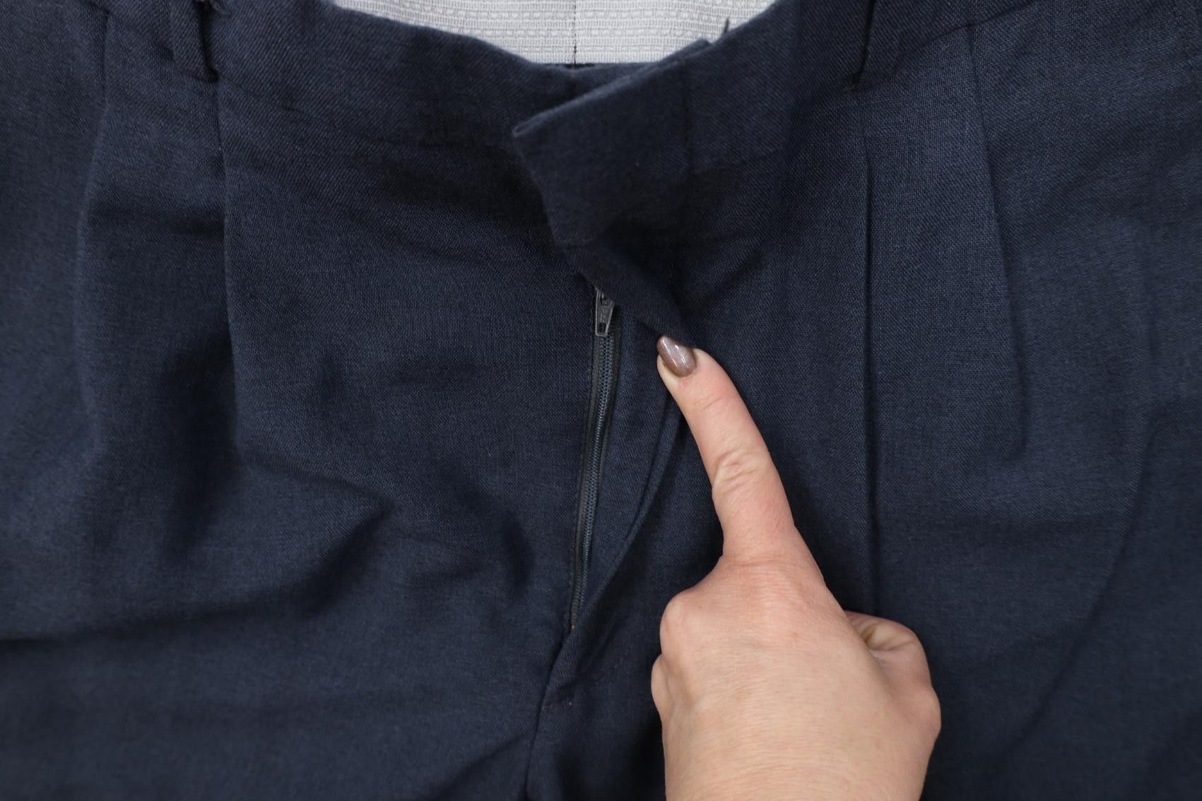 Vintage Vintage 70s Streetwear Knit Flared Wide Leg Chino Pants USA Size US 36 / EU 52 - 6 Thumbnail