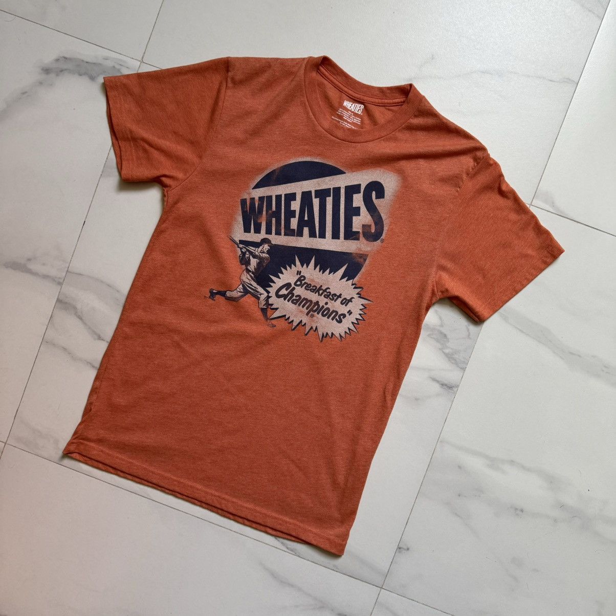 Grailed × Vintage Vintage 2010 Wheaties Breakfast Of Champions Tee Size US S / EU 44-46 / 1 - 3 Thumbnail