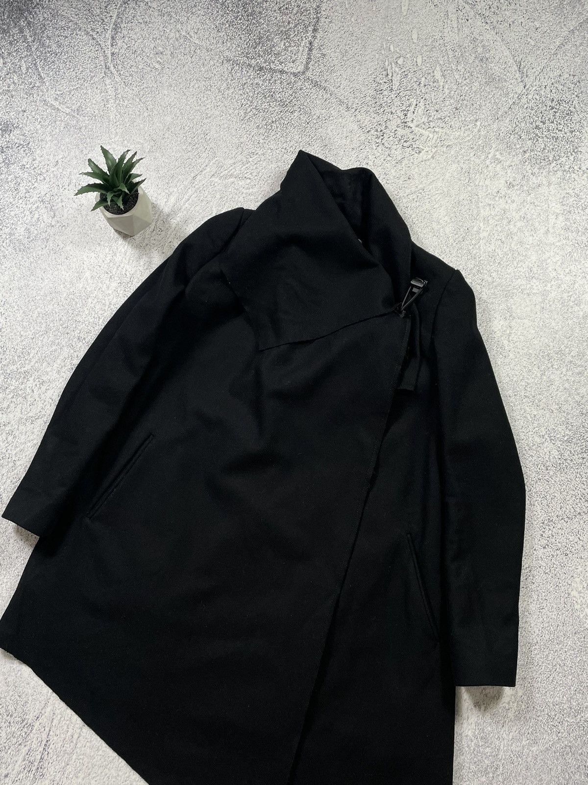 Allsaints × Designer Allsaints Women’s Monument Eve Wool Coat Size XS / US 0-2 / IT 36-38 - 3 Thumbnail