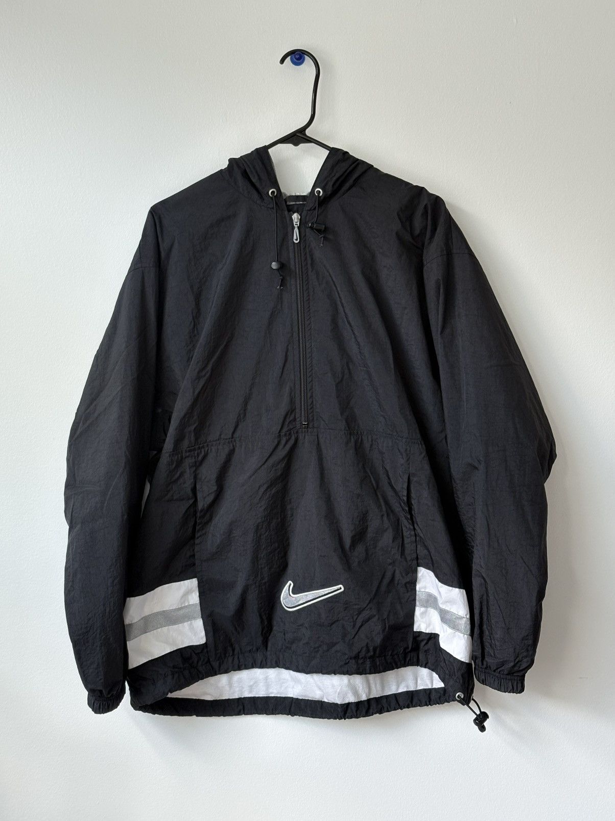 Nike Vintage Nike Half Zip Windbreaker Size US M / EU 48-50 / 2 - 1 Thumbnail