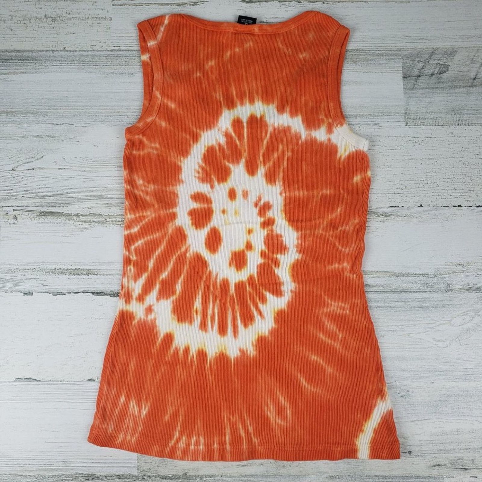 Other NWOT Point Sportswear Tie Dye Orange Spiral Tank Top Medium Size M / US 6-8 / IT 42-44 - 6 Thumbnail