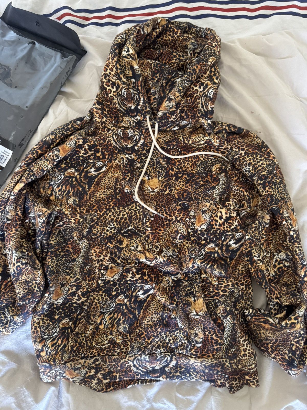 Celine CELINE LEOPARD HOODIE | Grailed