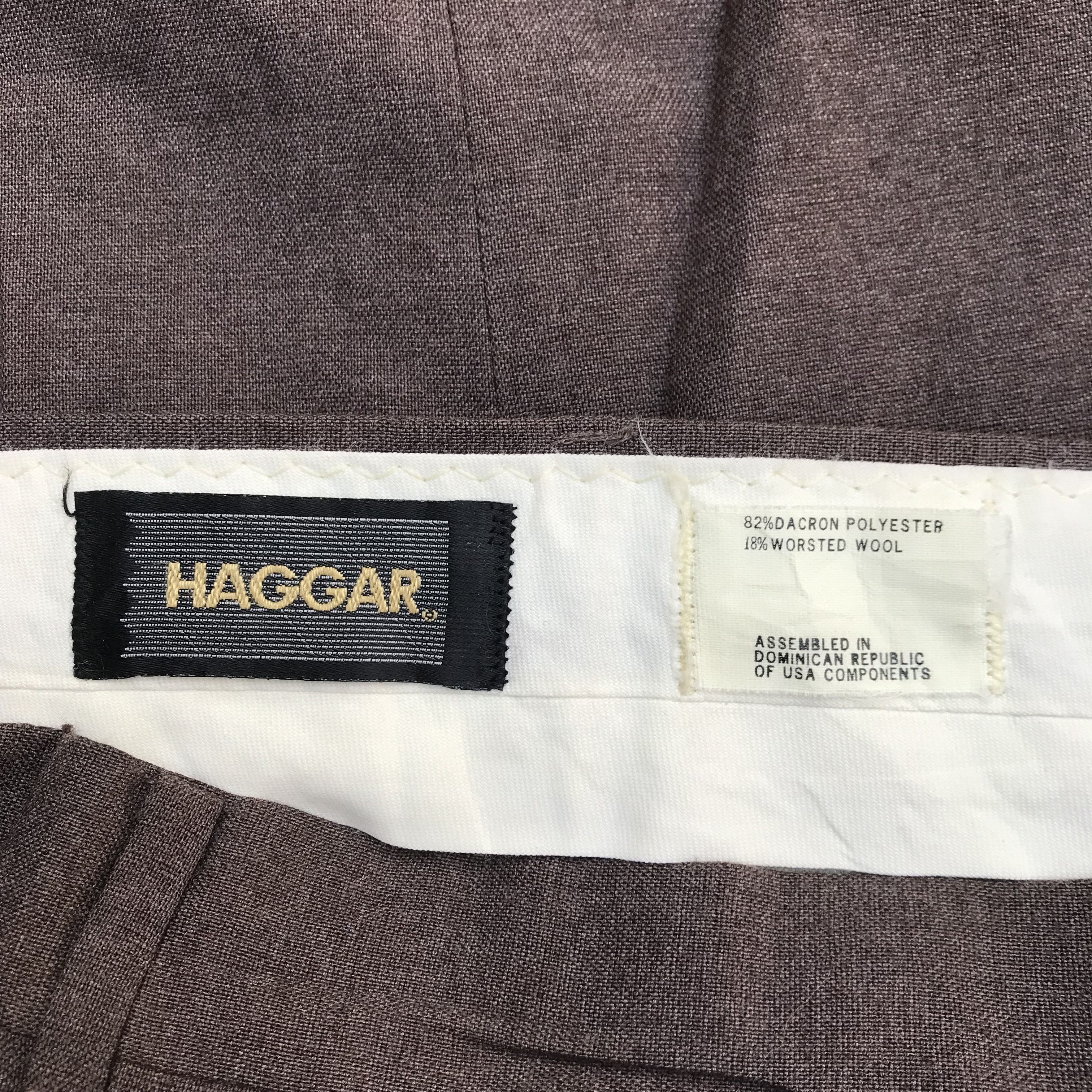 Haggar Vintage HAGGAR US slacks Sta prest Permanent Prest Trouser Size US 36 / EU 52 - 5 Thumbnail
