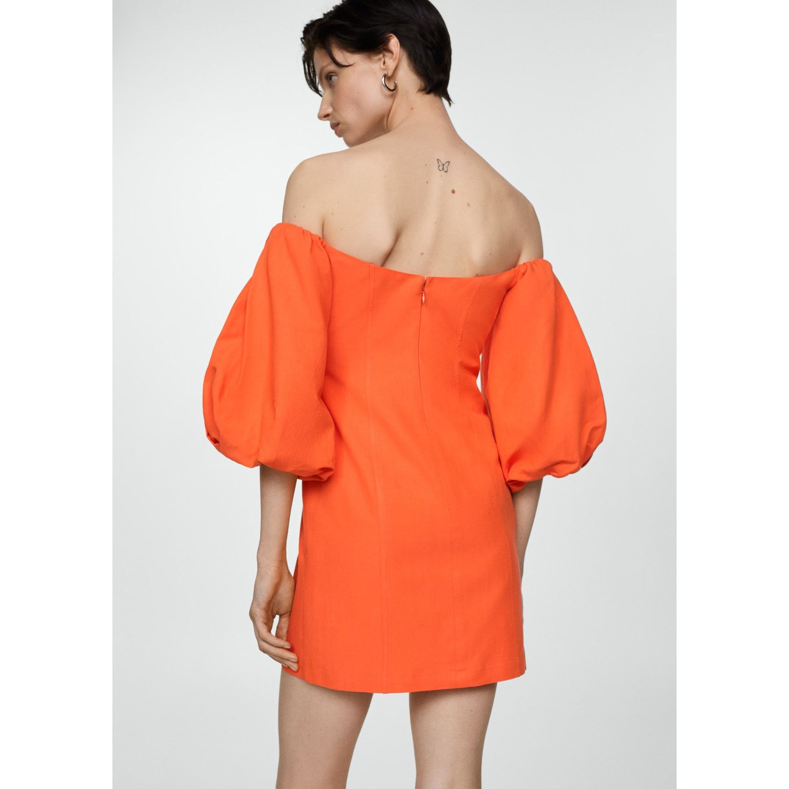 Mango RARE!!! MANGO Boat Neck Short Dress NWT Size M / US 6-8 / IT 42-44 - 7 Thumbnail