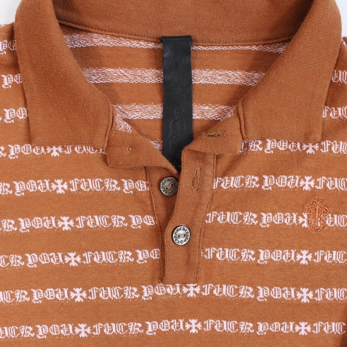 Chrome Hearts Chrome Hearts Matty Boy Long Sleeve Polo Size US L / EU 52-54 / 3 - 2 Thumbnail