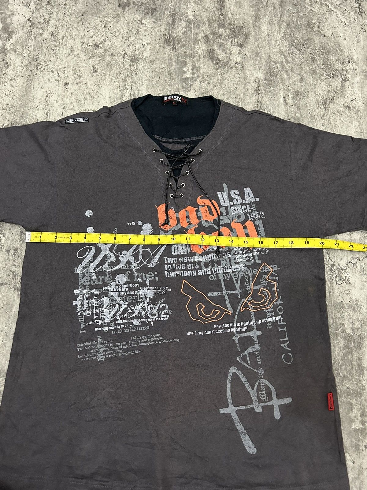 Vintage Vintage Badboy Poem Style Double layered Lance up Size US M / EU 48-50 / 2 - 11 Thumbnail