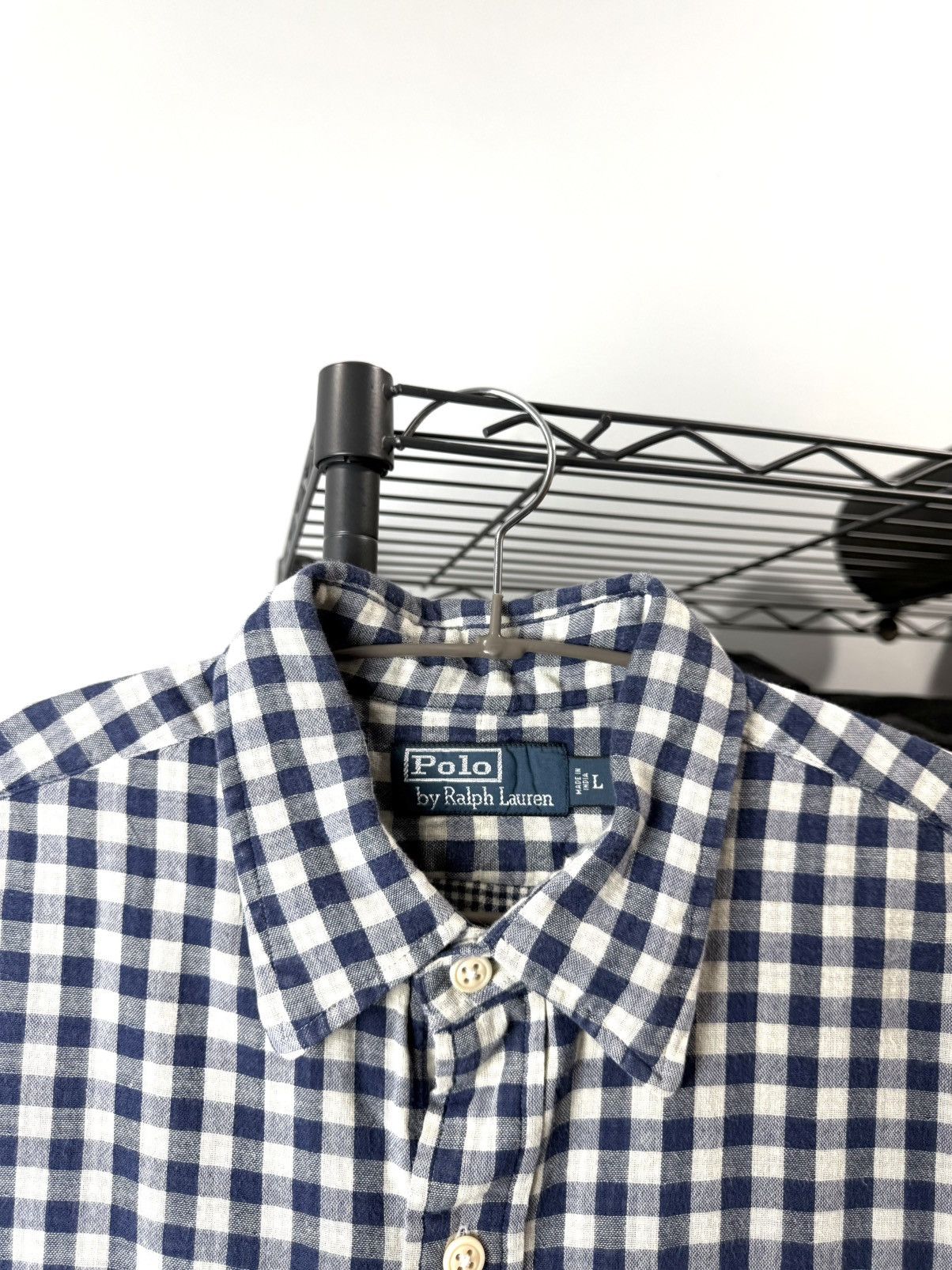 Polo Ralph Lauren Rare Vintage Polo Ralph Lauren Shirt Linen Style Size US L / EU 52-54 / 3 - 5 Thumbnail