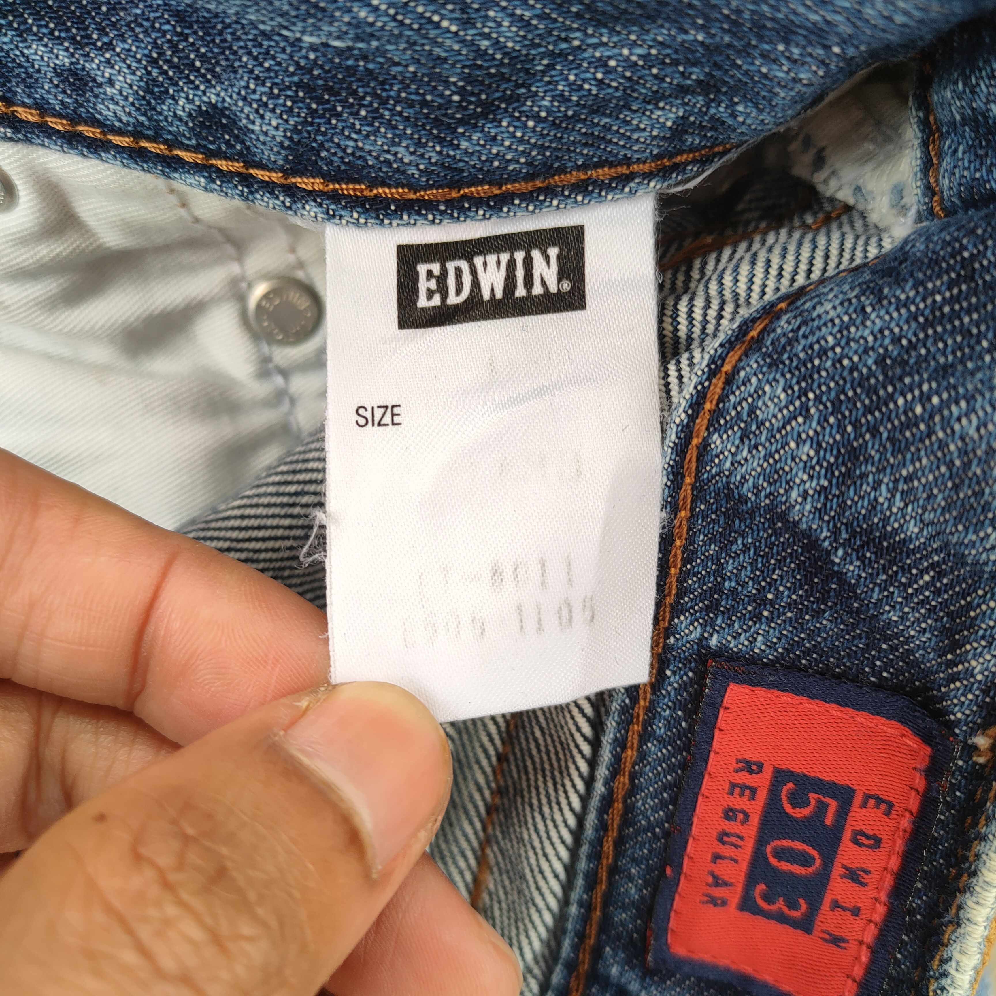 Edwin VINTAGE EDWIN 503 DISTRESSED JEANS DENIM PANTS Size US 28 / EU 44 - 14 Thumbnail