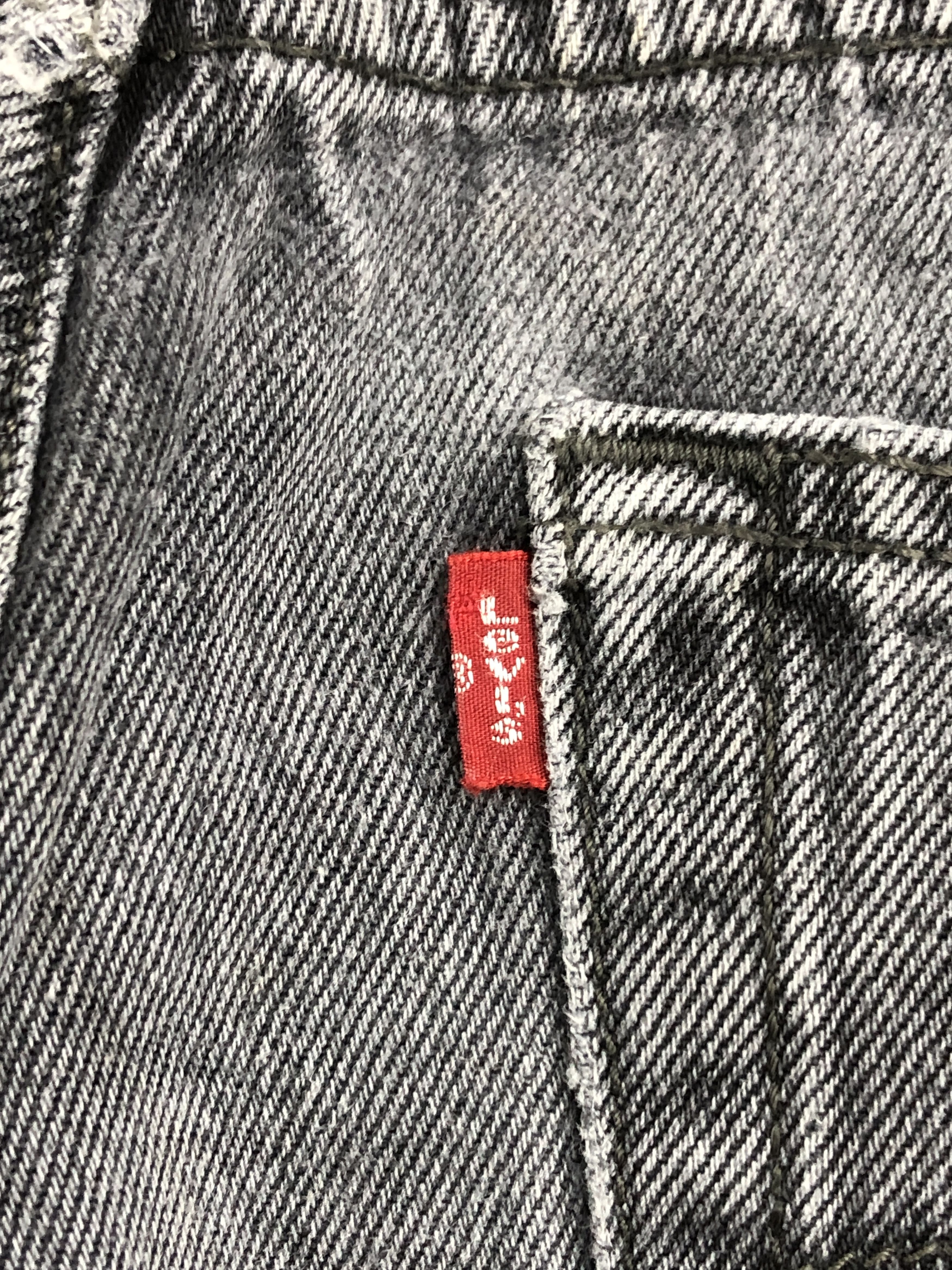 Levi's × Vintage Vintage Levis 501 Faded Black Denim Jeans Size US 28 / EU 44 - 6 Thumbnail