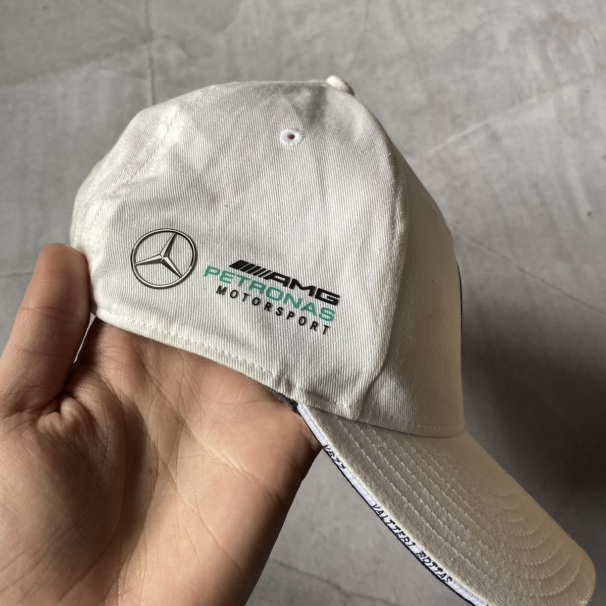 Mercedes-Benz × Vintage Vintage Mercedes Benz Hype Cap Hat Logo 90s Y2K Petronas Size ONE SIZE - 4 Thumbnail