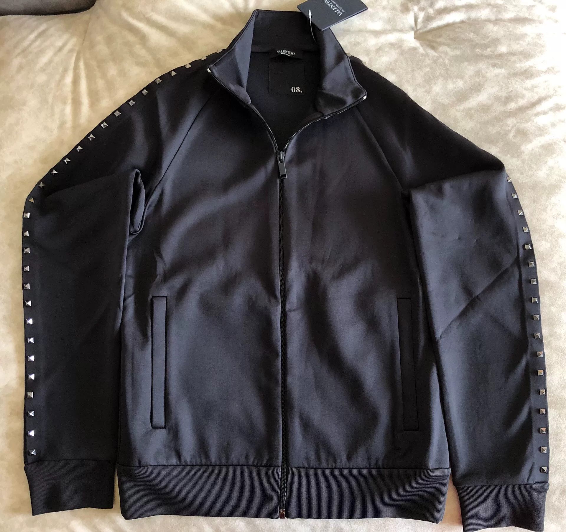 Valentino Valentino Rockstud Untitled Black Jacket Size US S / EU 44-46 / 1 - 1 Thumbnail