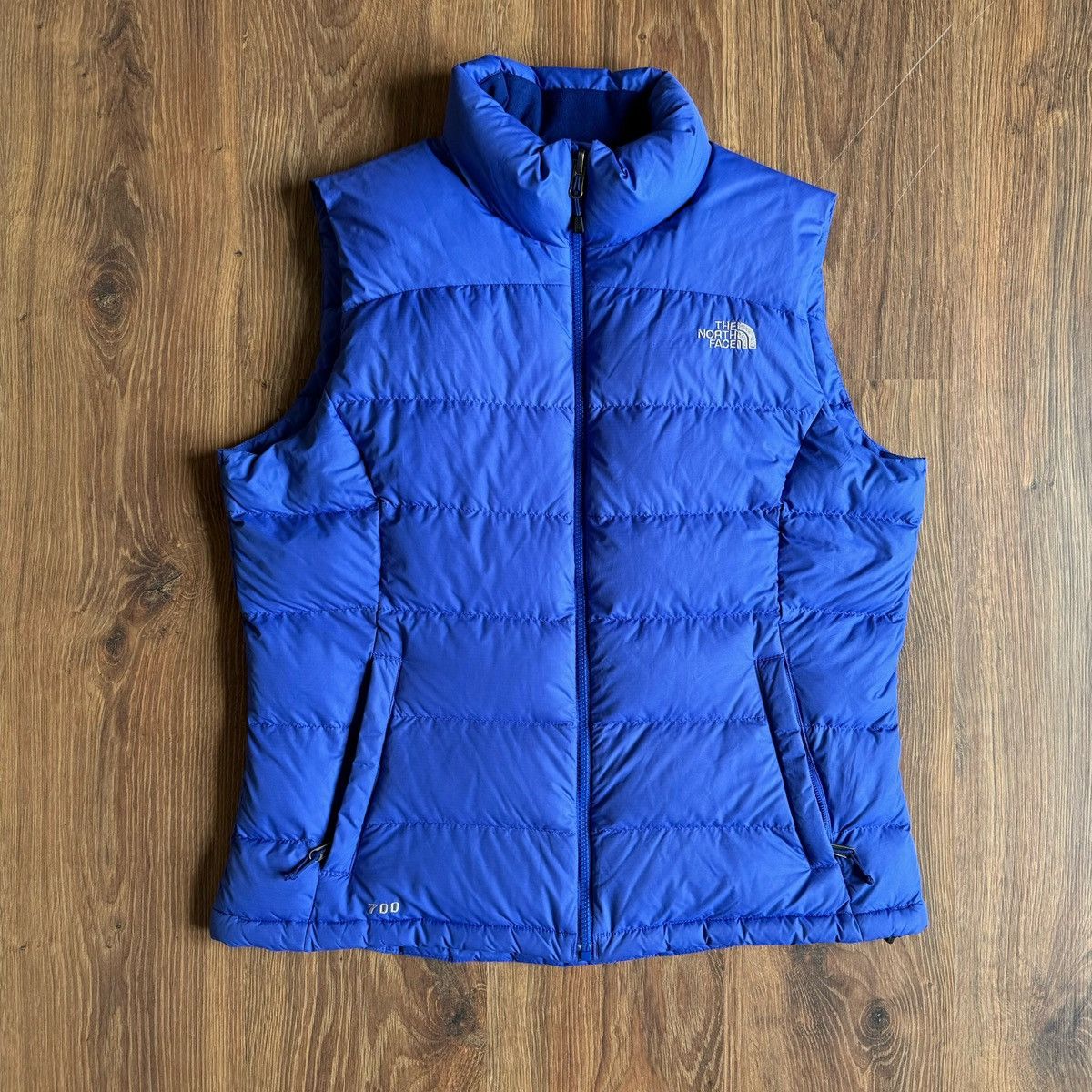 North face gilet blue hotsell