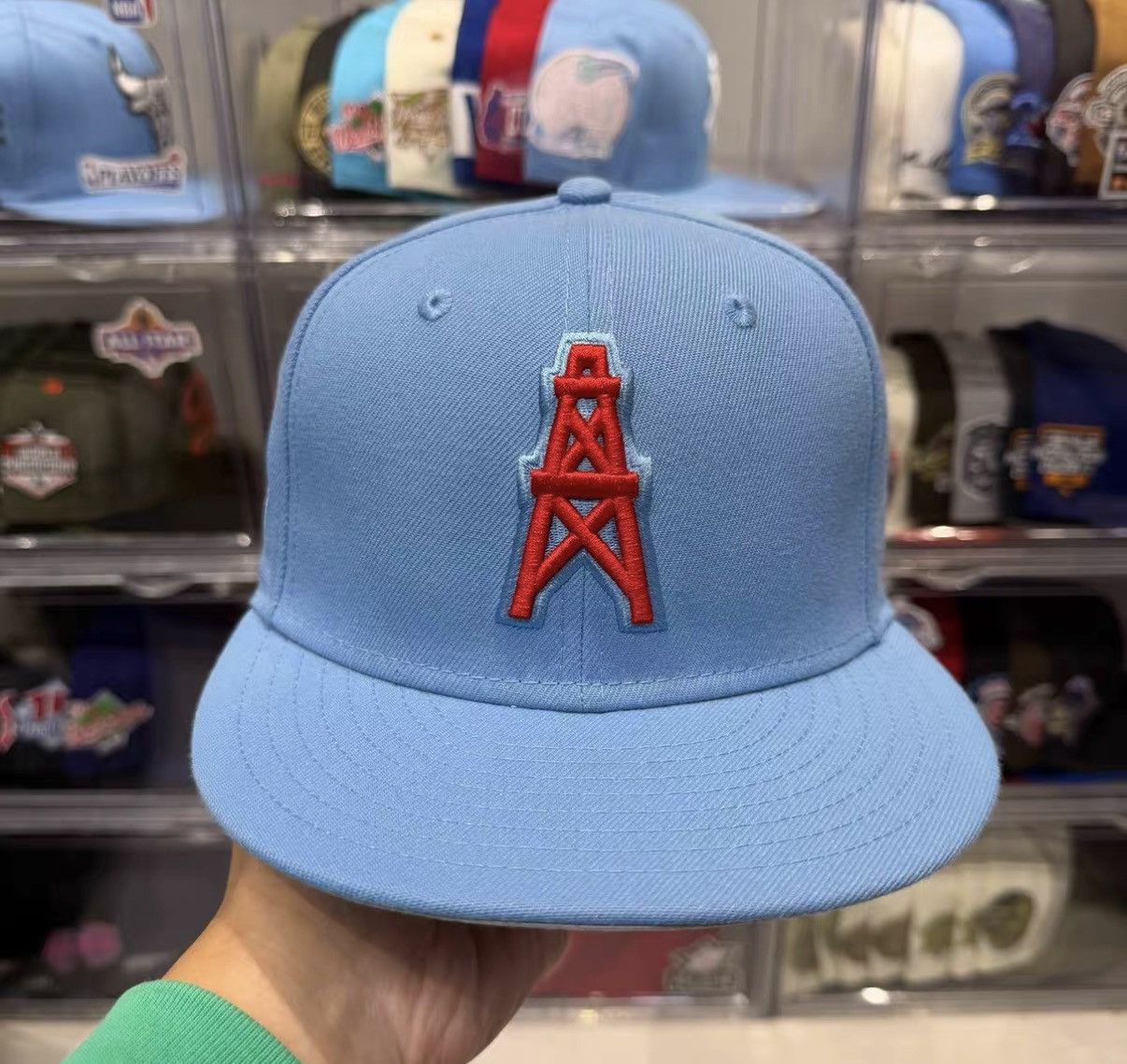 New Era New Era Houston Oilers 1960 Baseball Cap J32 Size ONE SIZE - 2 Thumbnail