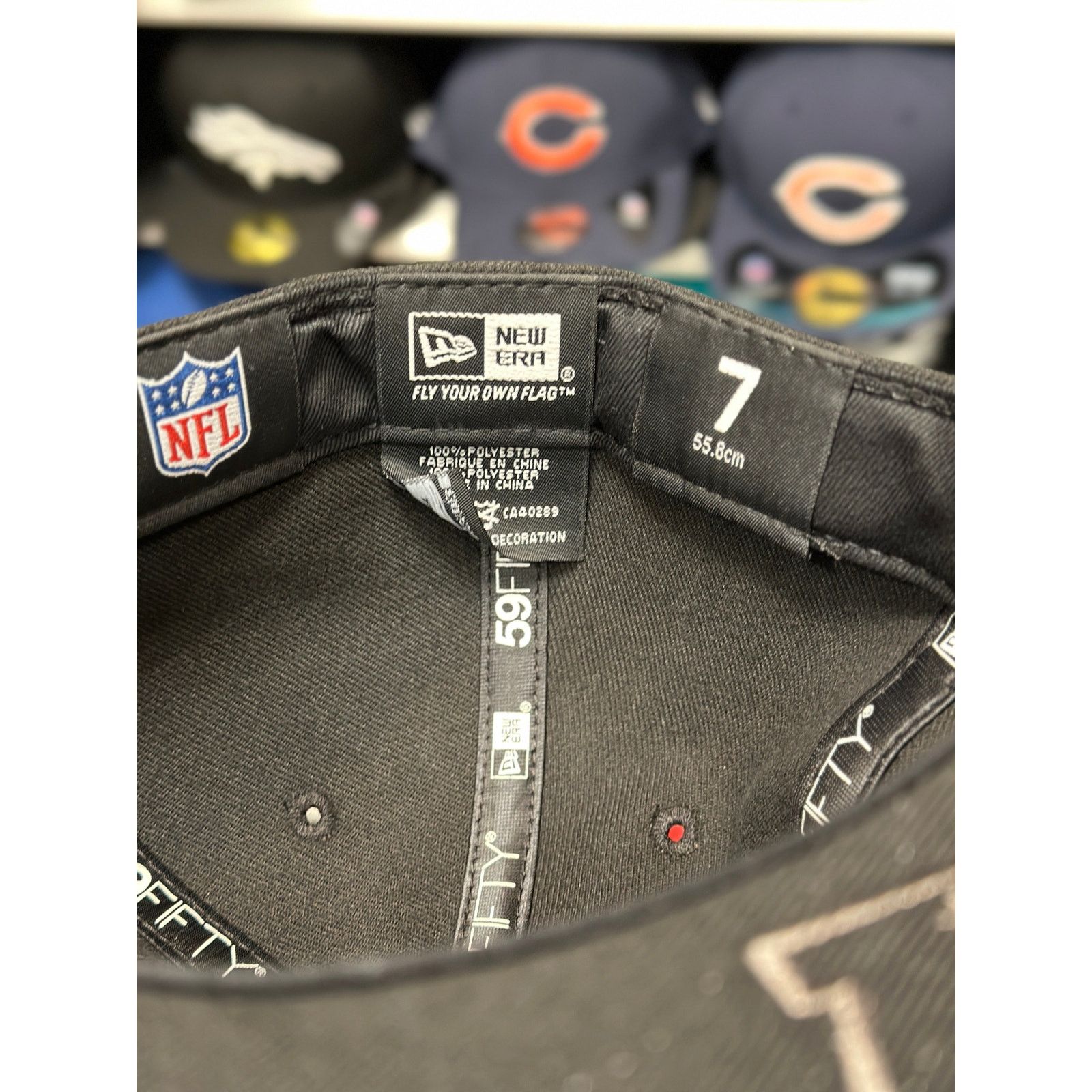 New Era Oakland Raiders NFL Vintage Fitted New Era 59FIFTY | Size 7 Size ONE SIZE - 4 Thumbnail
