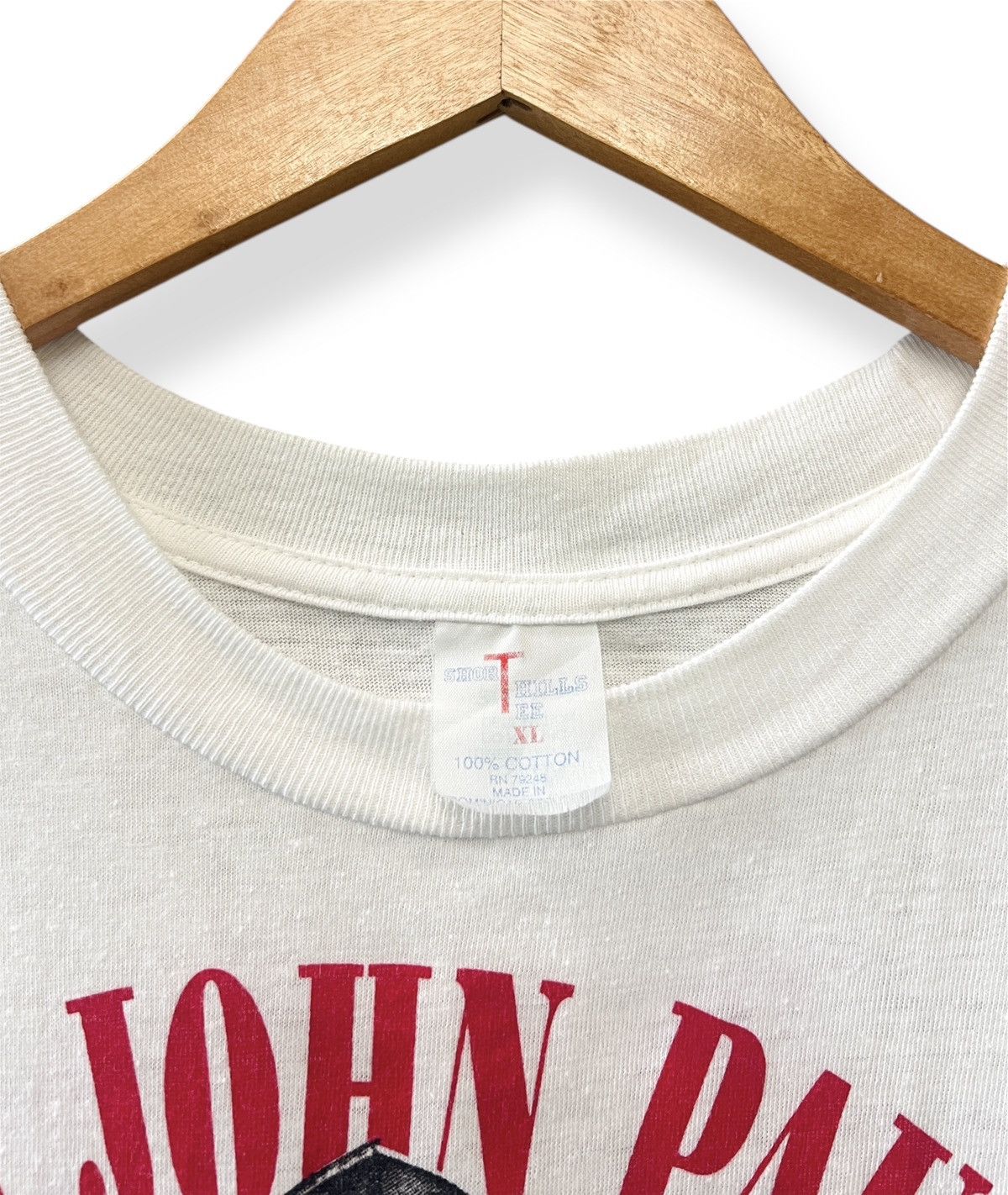 Vintage Vintage 1995 Pope John Paul II Visits America Shirt - XL Size US XL / EU 56 / 4 - 3 Thumbnail