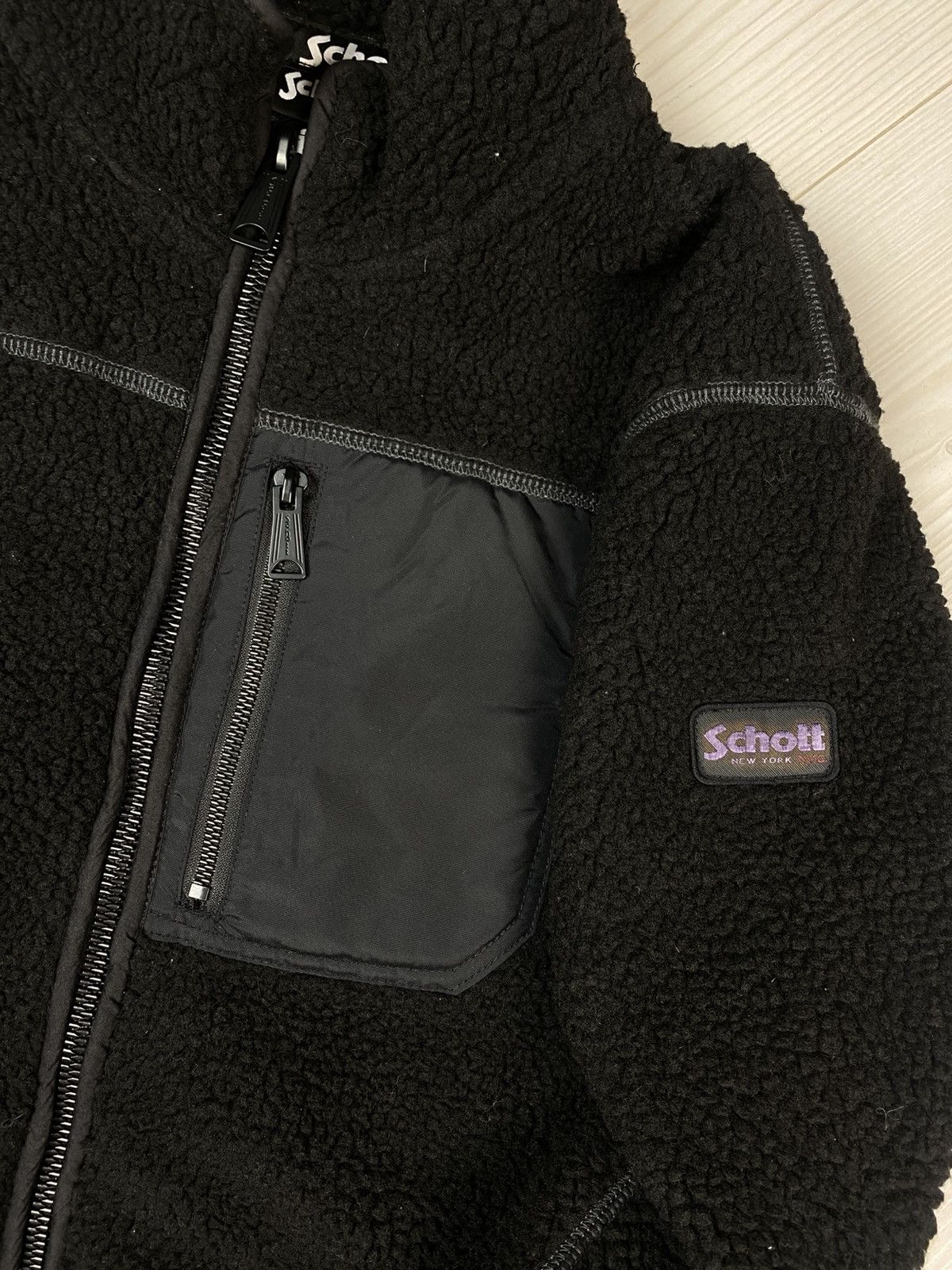 Schott Sherpa Teddy Schott nyc Size US L / EU 52-54 / 3 - 3 Thumbnail