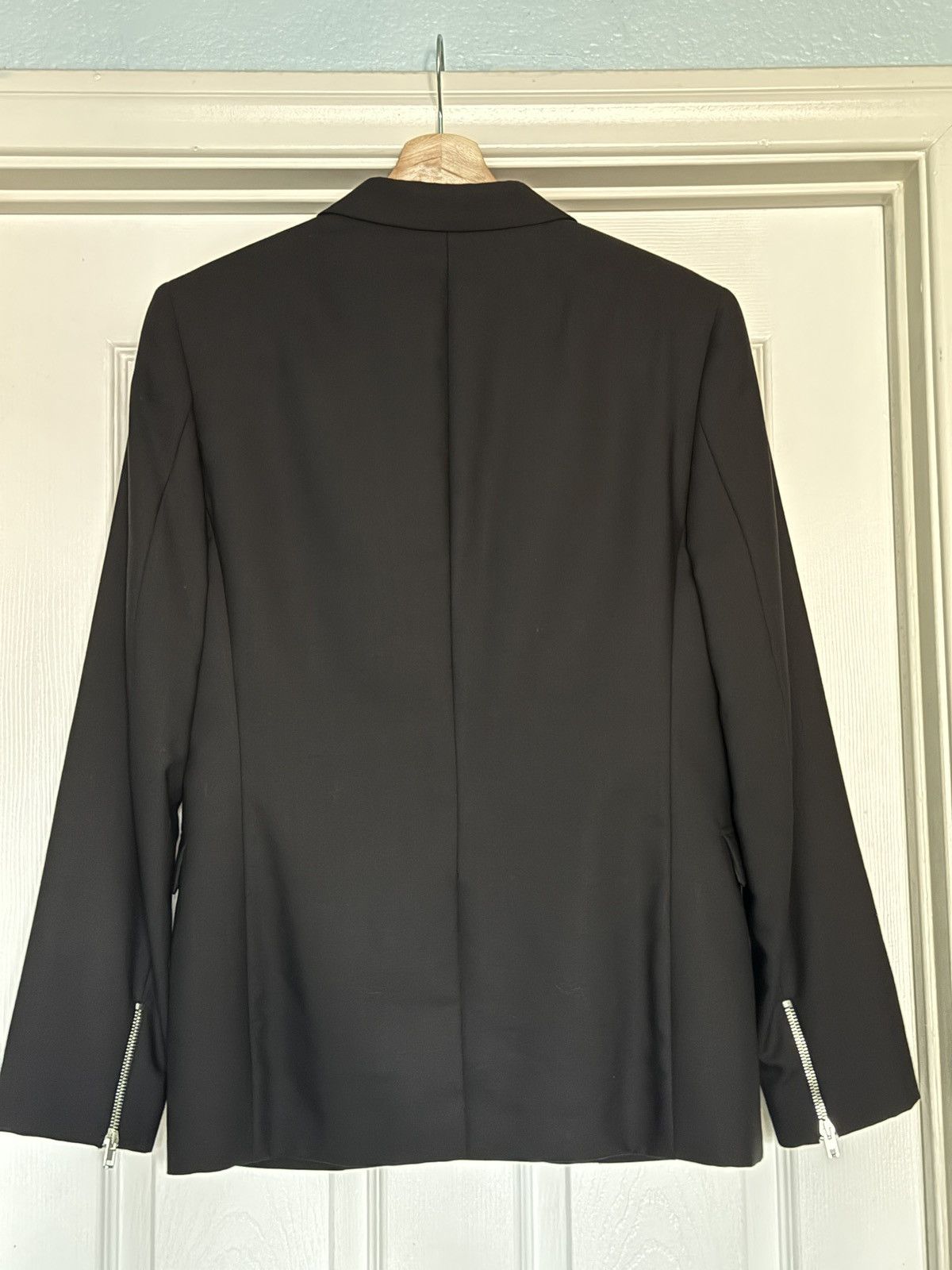 McQ Alexander McQueen Zipper Sleeve Blazer Size 36R - 3 Thumbnail