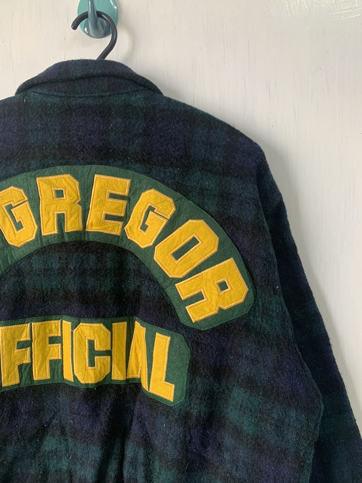 McGregor Big Logo McGregor Official Wool Blend Checkered Jacket Size US M / EU 48-50 / 2 - 9 Thumbnail