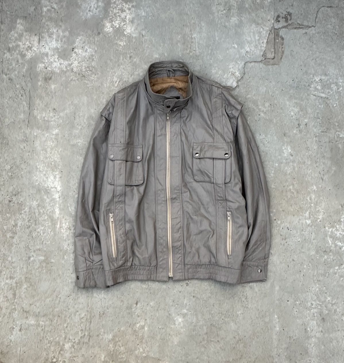 Leather Vintage Mimosa Leather Archival style Leather Jacket Size US XL / EU 56 / 4 - 1 Thumbnail
