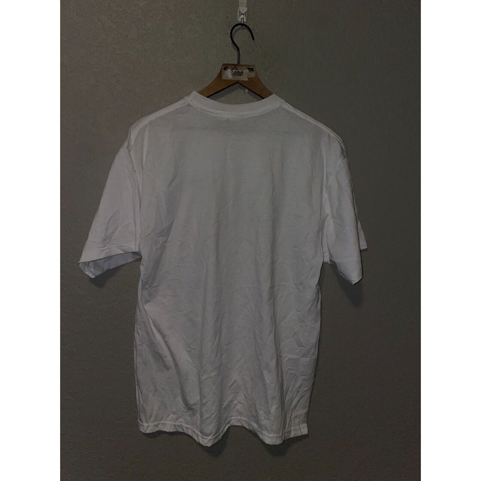Jerzees Vintage Sweet Pea Festival Shirt Rock Stars White Tee 1999 L Size US L / EU 52-54 / 3 - 5 Thumbnail