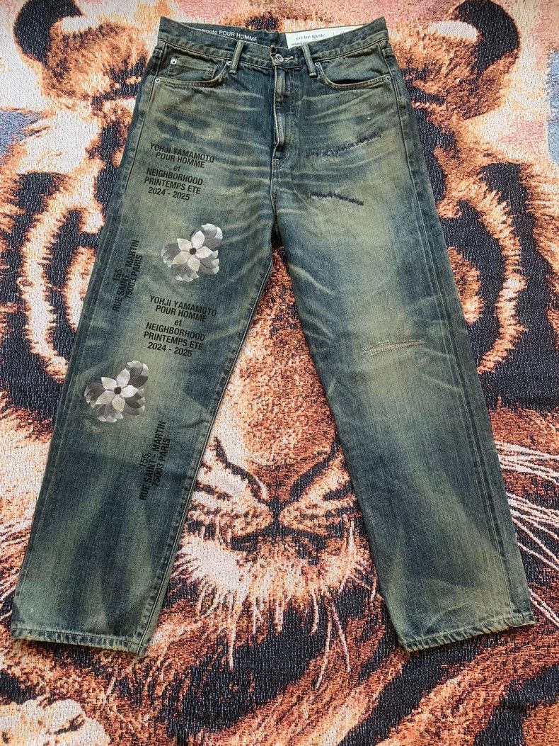 Yohji Yamamoto NEIGHBORHOOD YOHJI YAMAMOTO SAVAGE DENIM Size US 26 / EU 42 - 1 Thumbnail