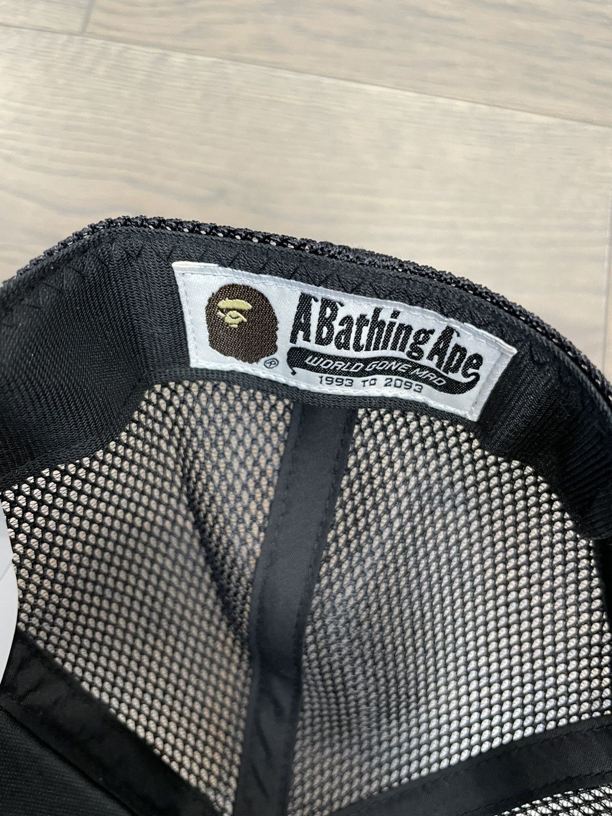 Bape Bape x Joshua Vides Camo Trucker Hat Size ONE SIZE - 3 Thumbnail
