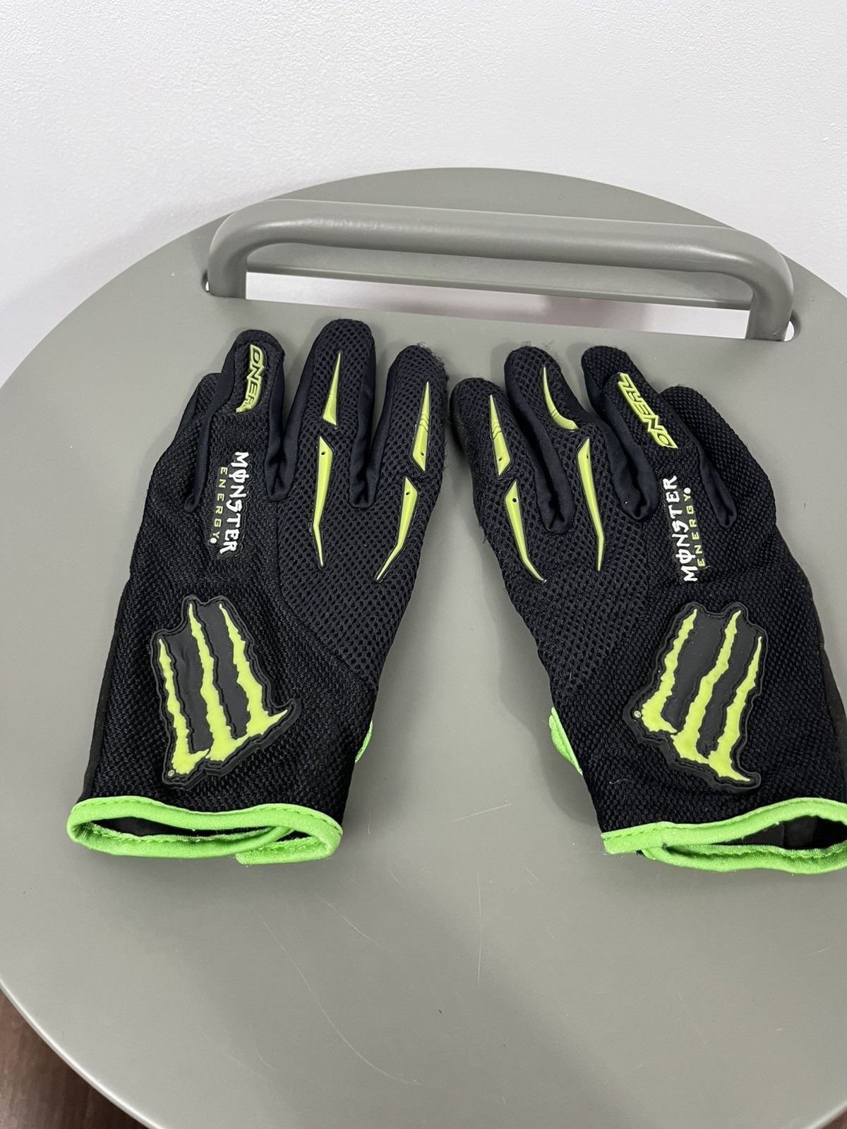 O'Neill O’Neal Monster Energy MX Gloves Black Green Size XL Size ONE SIZE - 5 Thumbnail