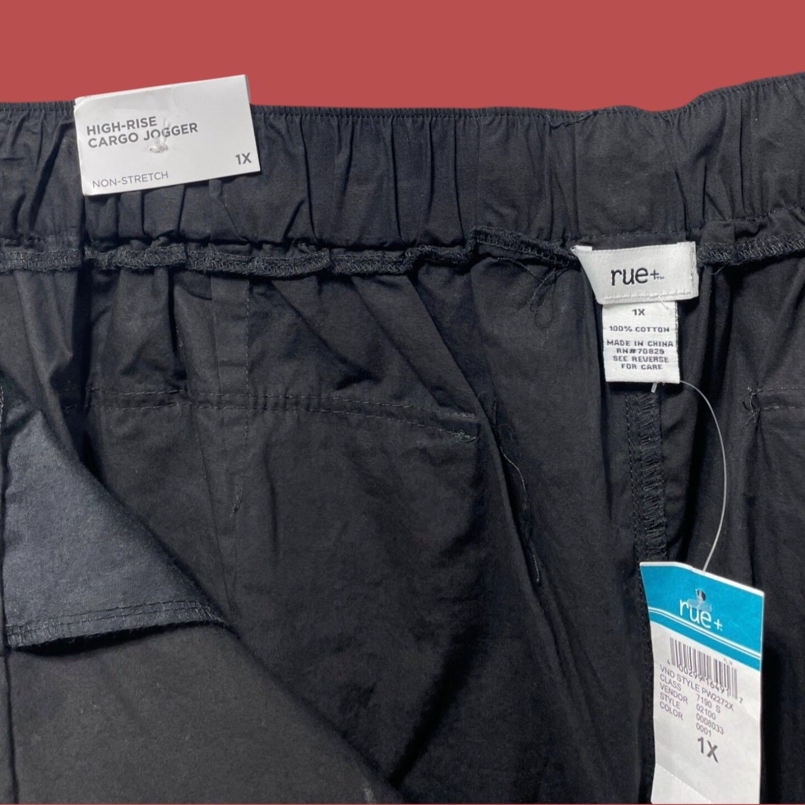 Other Rue + - Women's Cozy Cargo Jogger Pants With Multi Pockets - Size 36" / US 14 / IT 50 - 10 Thumbnail