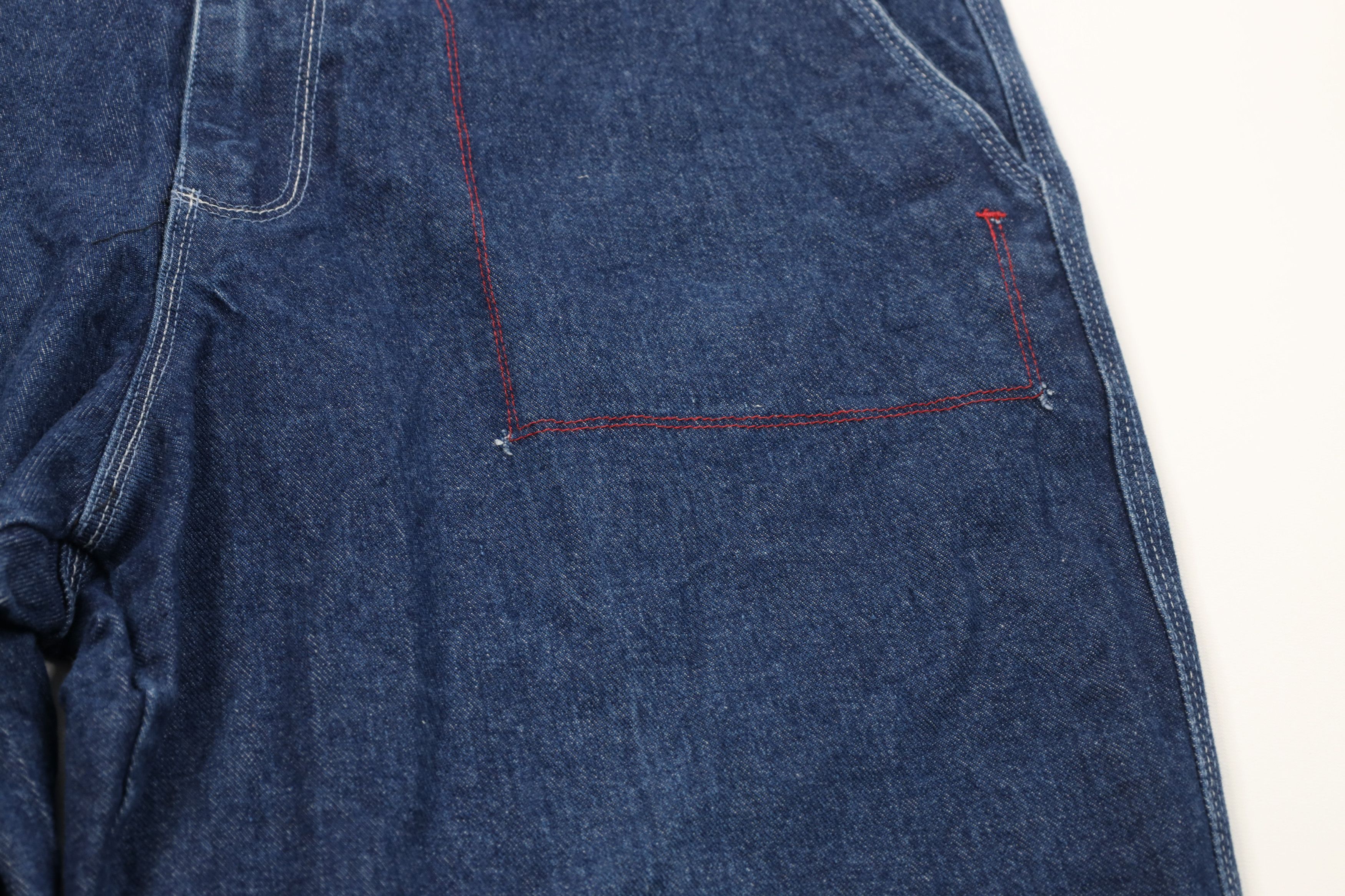 Fubu Vintage Y2K FUBU Muhammad Ali Wide Leg Denim Jeans Blue Size US 42 / EU 58 - 6 Thumbnail