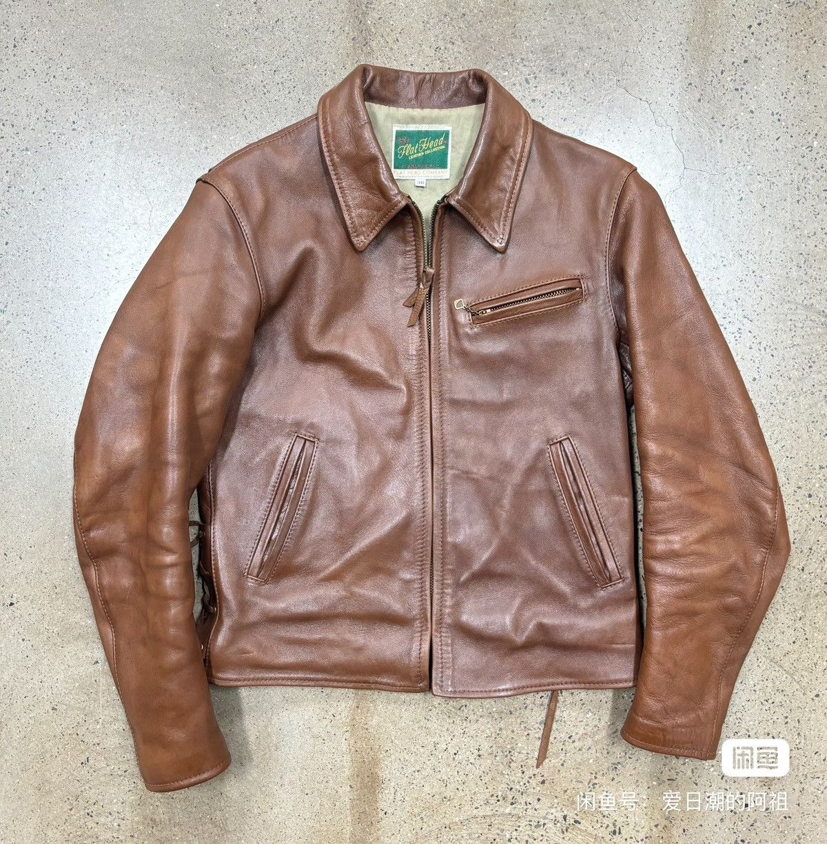The Flat Head The Flat Head Leather Jacket （horsehide） Size US S / EU 44-46 / 1 - 1 Thumbnail