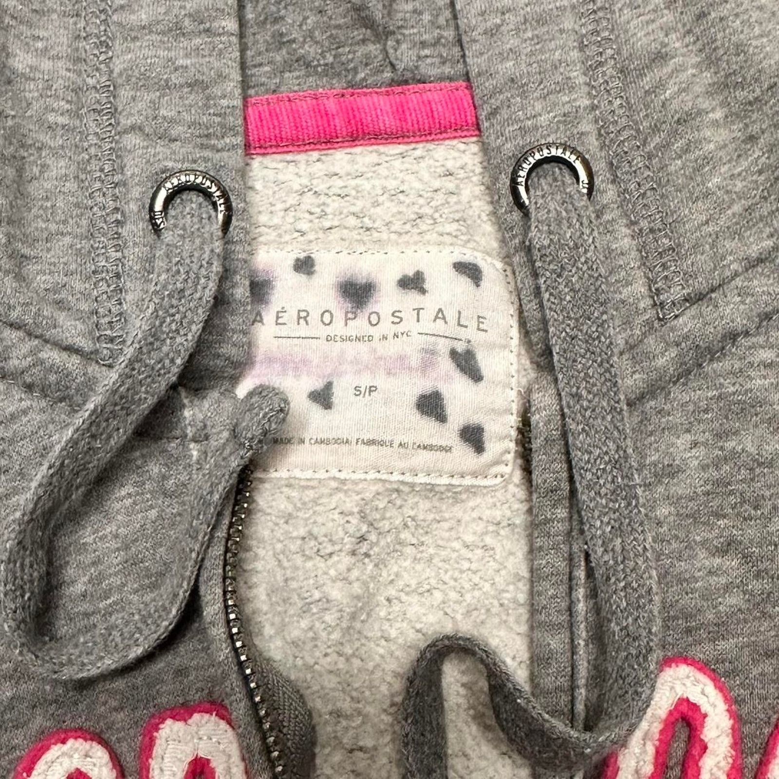 Aeropostale Aeropostale Embroidered Vintage Size S Zip Up Light Weight Size S / US 4 / IT 40 - 4 Thumbnail