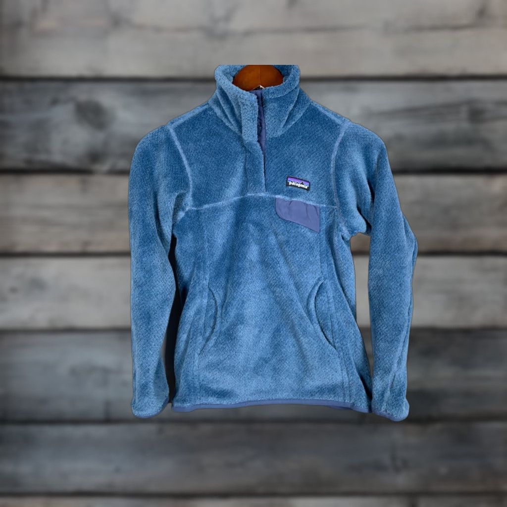Patagonia Patagonia Snap-T Fleece Pullover Women's 2XS Light Blue Polartec Deep Pile 2018 Size XXS / US 00 / IT 34 - 1 Thumbnail