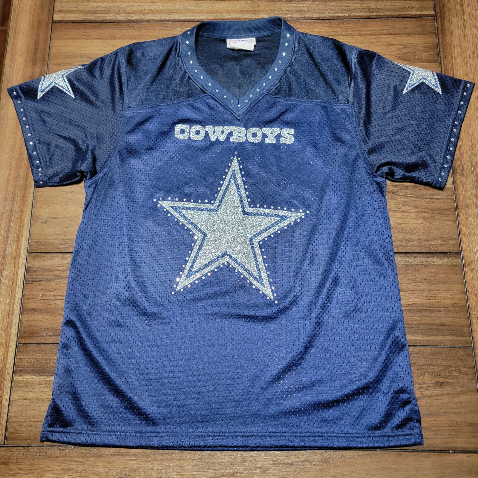 Other Dallas Cowboy Glitter Jersey #88 Dez Bryant - Size Medium Size M / US 6-8 / IT 42-44 - 1 Thumbnail
