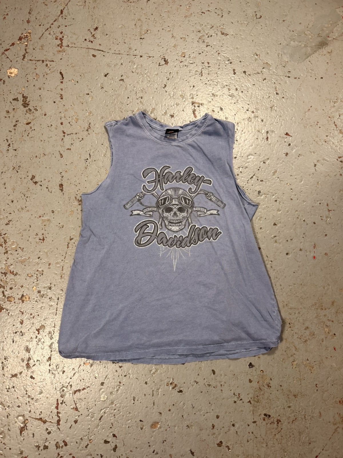 Harley Davidson Harley Davidson Cutoff Skull Tee Size US L / EU 52-54 / 3 - 1 Thumbnail