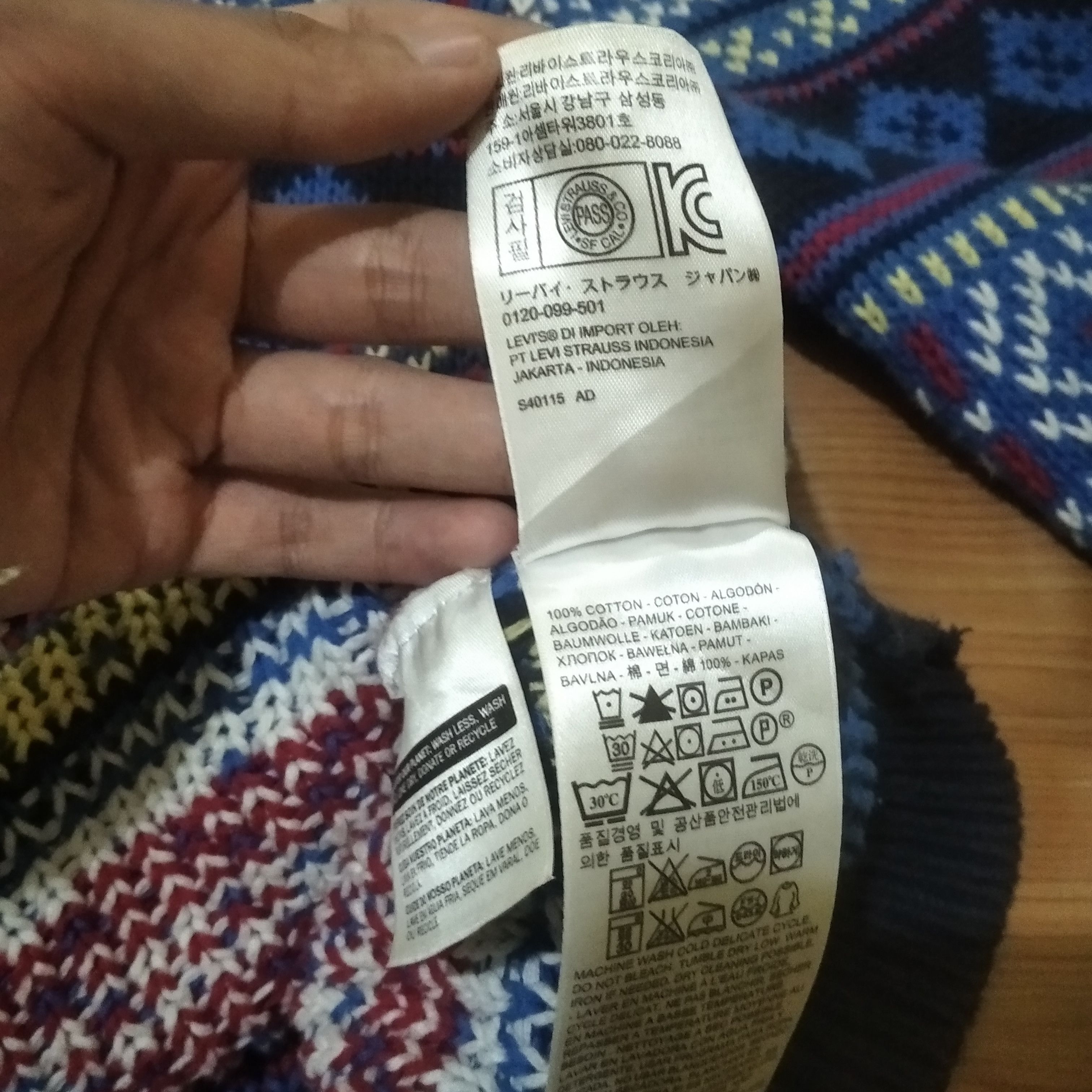 Levi's × Levi's Vintage Clothing Knitwear wool navajo by Levi's Size US M / EU 48-50 / 2 - 8 Thumbnail