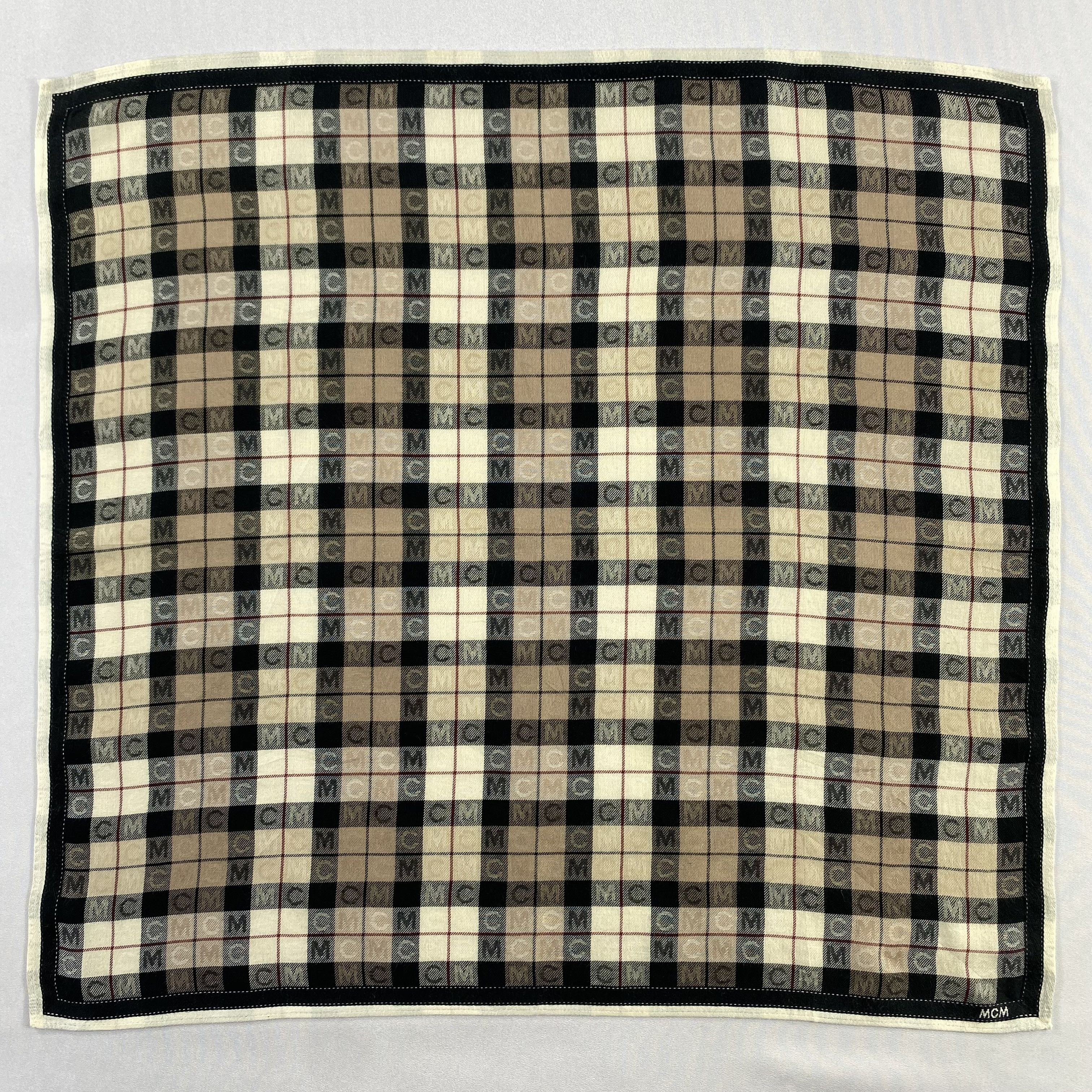 MCM × Vintage MCM Neckerchief / Bandana / Handkerchief-P1910 Size ONE SIZE - 1 Thumbnail