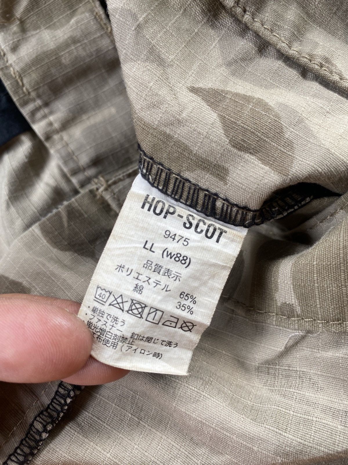 Vintage Hop- Scot Camo Military style Cargo Pant Size US 34 / EU 50 - 15 Thumbnail