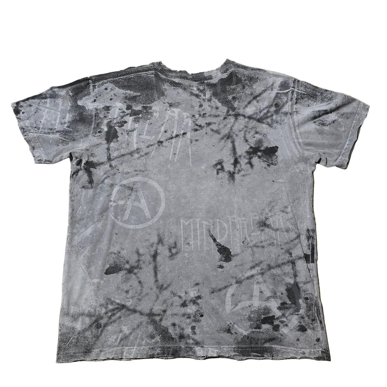Affliction Affliction Men's Grey and Black T-shirt Size US L / EU 52-54 / 3 - 2 Thumbnail