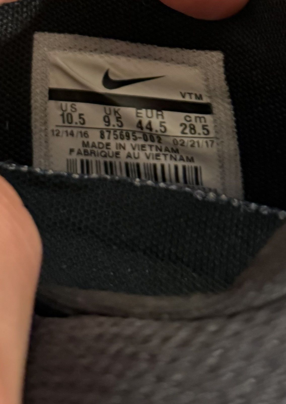 Nike Nike Air Max 90 Ultra 2.0 Essential Black 875695-002 10.5 Size US 10.5 / EU 43-44 - 8 Thumbnail