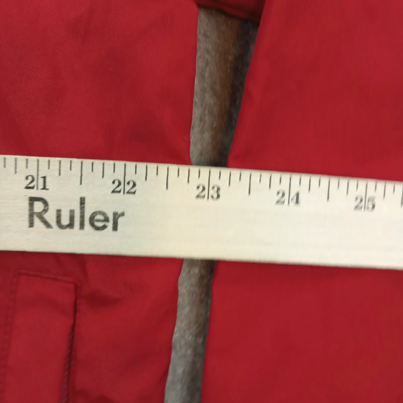 Izod IZOD Mens Medium Red Windbreaker Jacket Full Zip Hooded Lightweight Golf Size US M / EU 48-50 / 2 - 4 Thumbnail