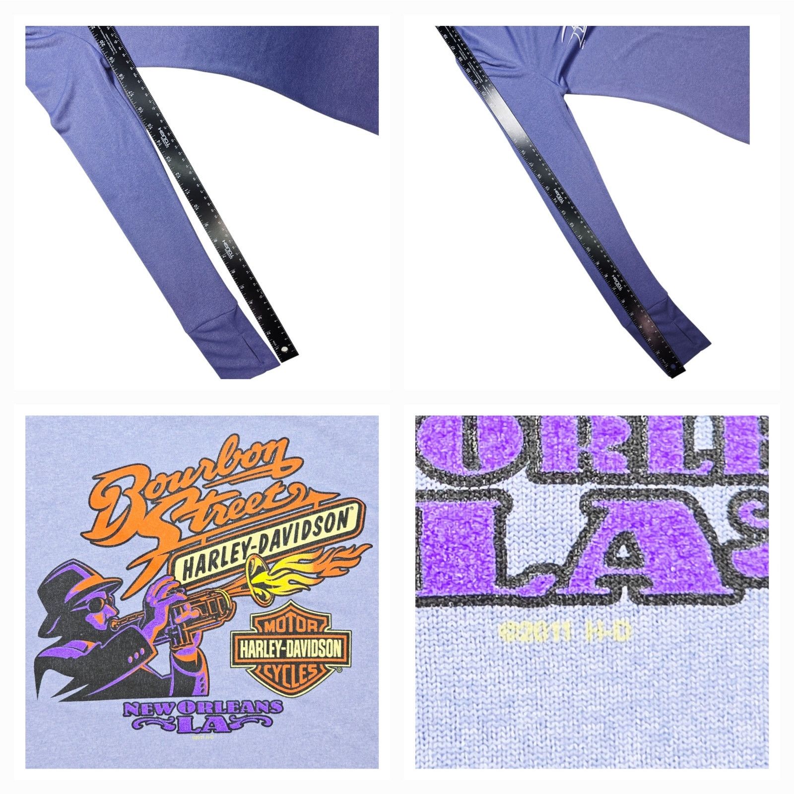 Harley Davidson 2011 Harley-Davidson Womens Small T-shirt Long Sleeve Size S / US 4 / IT 40 - 8 Thumbnail