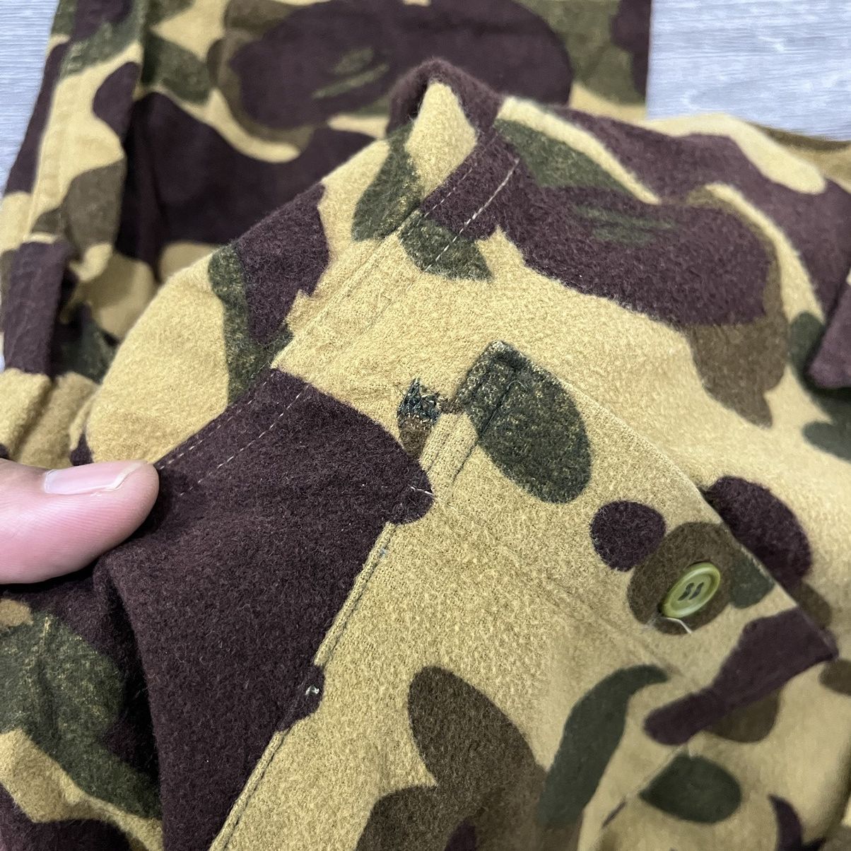 Bape A Bathing Ape 1ST Camo BD Shirt 90s Size US M / EU 48-50 / 2 - 11 Thumbnail
