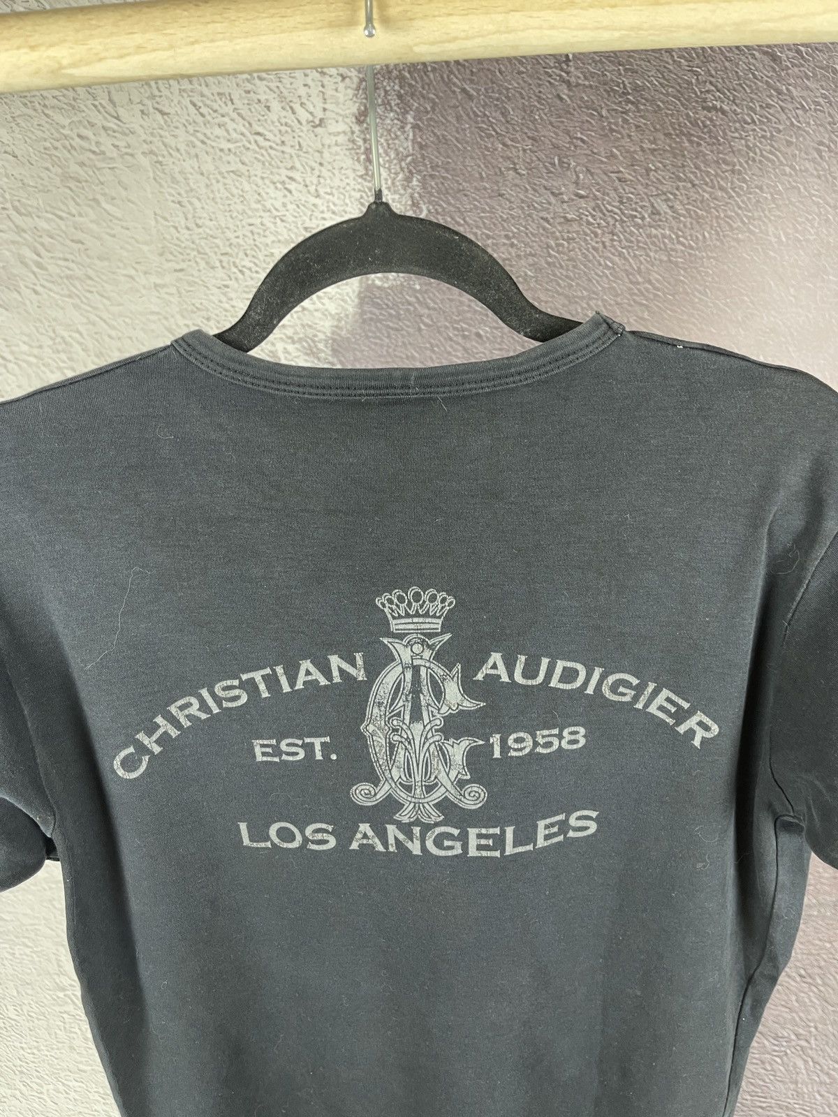 Christian Audigier Christian Audigier vintage big logo allover pattern tee Size US M / EU 48-50 / 2 - 10 Thumbnail