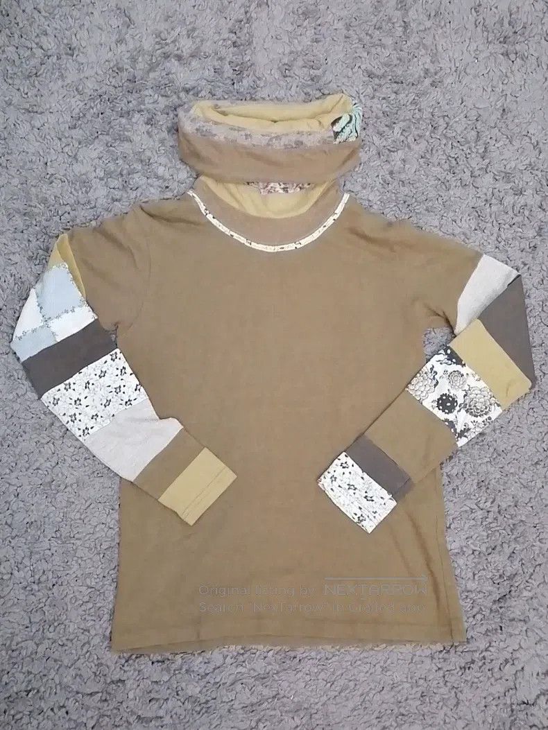 Kapital Kapital High-neck cotton printed T-shirt Size US S / EU 44-46 / 1 - 1 Thumbnail
